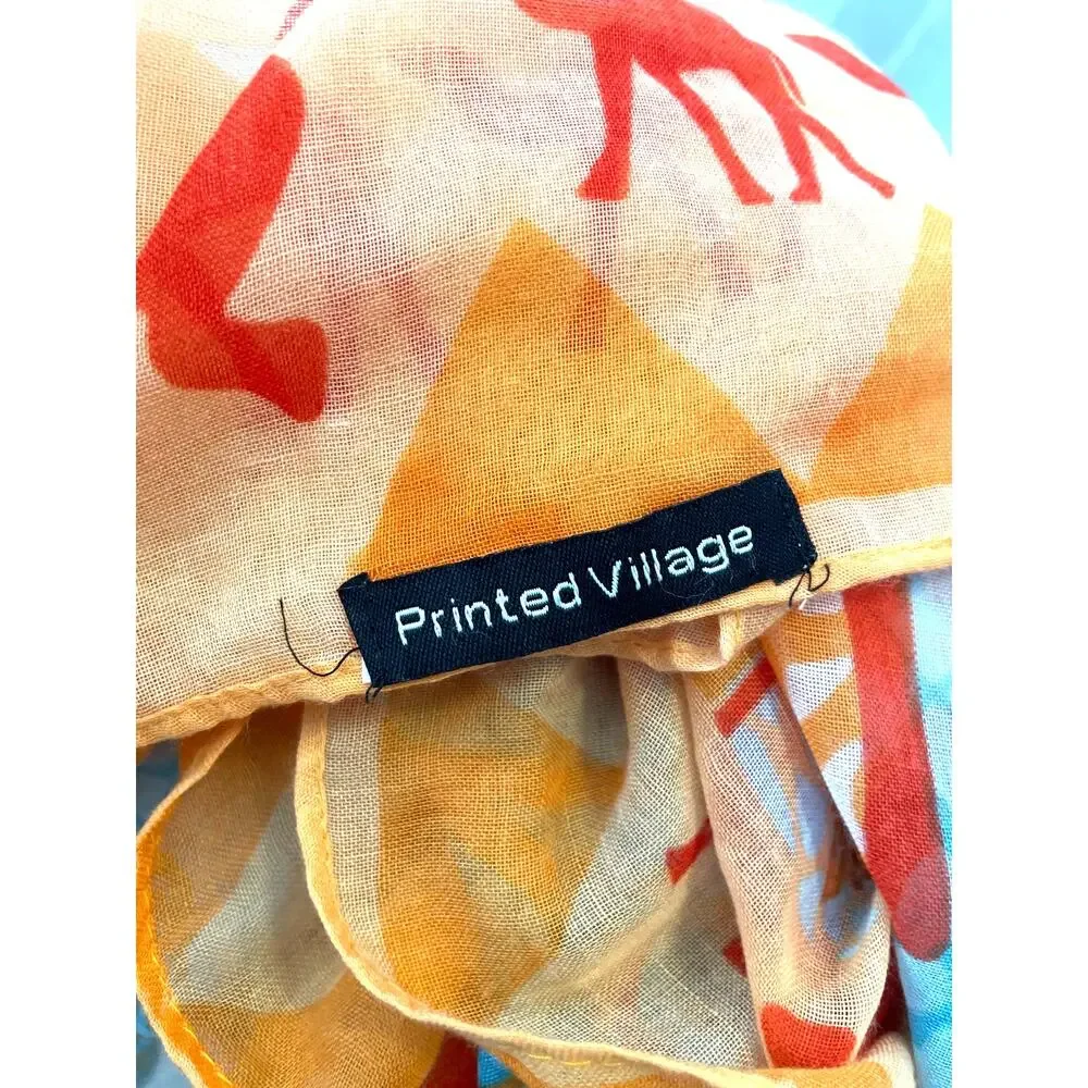 Printed Village add pop